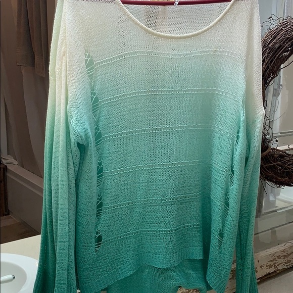 Cecico Tops - Distressed sweater